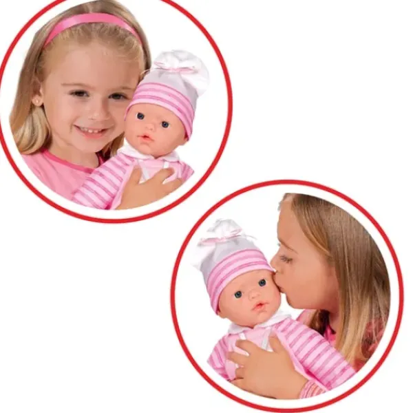 LOVE BEBE Poupons<Poupon 37 Cm Et Son Trotteur