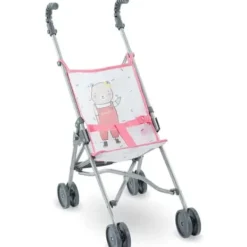 Corolle Poussettes Poupons<Poussette Canne Rose Pour Poupons De 36 A 42 Cm