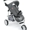 Bayer Chic 2000 Poussettes Poupons<Poussette Jogging 3 Roues Lola Grise
