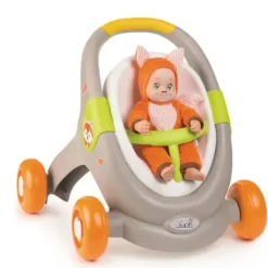 Smoby Poussettes Poupons<Poussette Minikiss Baby Walker 3 En 1