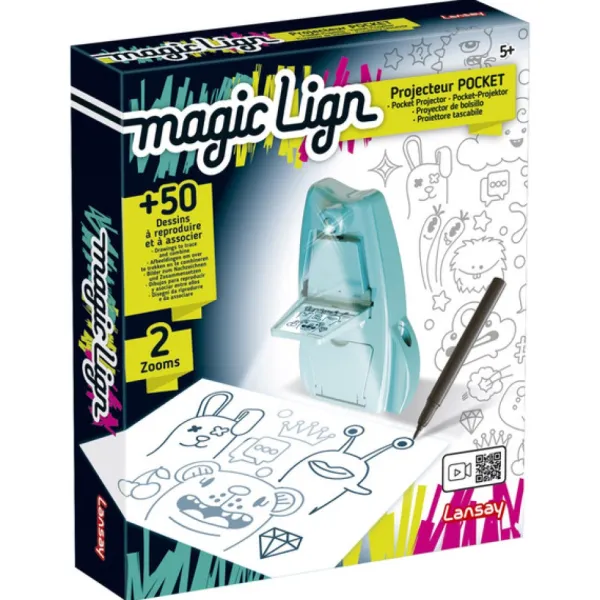 Lansay Dessin Et Peinture<Projecteur A Dessins Pocket Magic Lign
