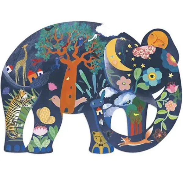 Djeco Puzzle Bébé / Enfant<Puzz'Art 150 Pieces Elephant