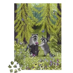 Janod Puzzles Enfants De 250 À 1000 Pièces<Puzzle 500 Pieces - Les Ratons Laveurs