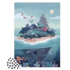 Janod Puzzle 1500 À 3000 Pièces<Puzzle 2000 Pieces - L'Ile Deserte