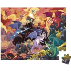 Janod Puzzles Enfants De 50 À 249 Pièces<Puzzle 54 Pieces - Terre De Dragons
