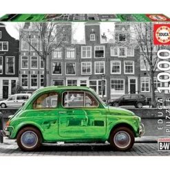 Educa Puzzle 500 À 1000 Pièces<Puzzle 1000 Pieces : Voiture A Amsterdam