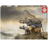 Educa Puzzles Adultes<Puzzle 500 Pieces Animaux Au Bord De La Falaise