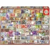 Educa Puzzles Adultes<Puzzle 1000 Pieces Billets Du Monde Entier