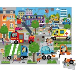 Janod Puzzle Bébé / Enfant<Puzzle 36 Pieces City