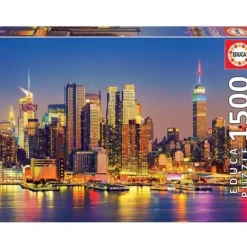 Educa Puzzle 1500 À 3000 Pièces<Puzzle 1500 Pieces Manhattan De Nuit