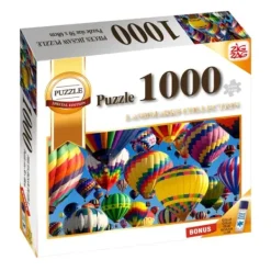 Zig Zag jeux action Puzzles Adultes<Puzzle 1000 Pieces Montgolfiere Avec Colle
