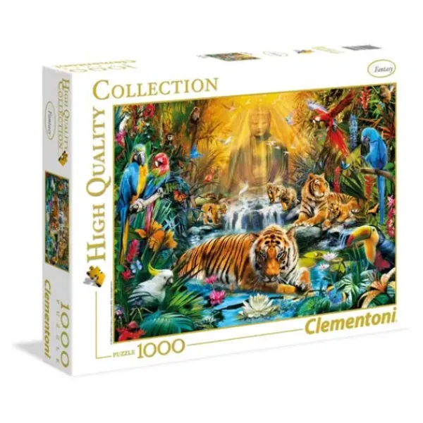 Clementoni Puzzles Adultes<Puzzle 1000 Pieces Tigre Mystique