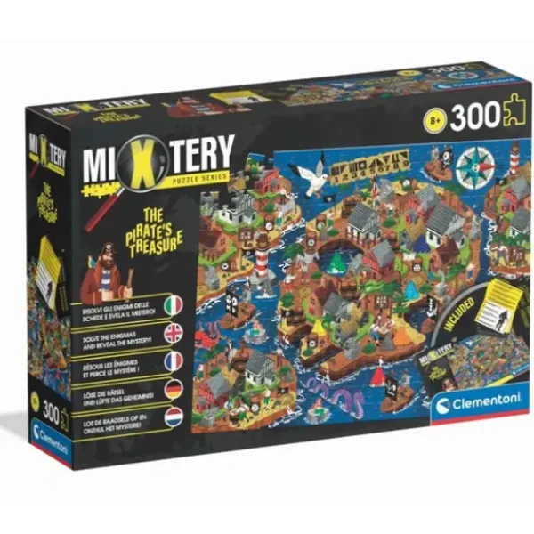 Clementoni Autres Puzzles<Puzzle A Enigme 300 Pieces - Le Tresor Des Pirates