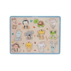 WOOD N PLAY Jouets À Emboîter, À Empiler<Puzzle Bois Avec Picots
