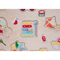 WOOD N PLAY Jouets À Emboîter, À Empiler<Puzzle Bois Avec Picots