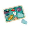 Janod Puzzle Bébé / Enfant<Puzzle Chunky En Bois - La Jungle - Partenariat Wwf®