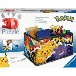 Ravensburger Puzzles 3D<Puzzle 3D - Boite De Rangement Pokemon
