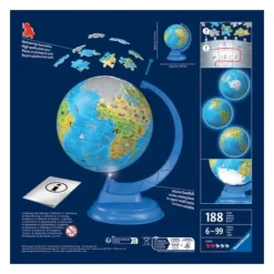 Ravensburger Puzzles 3D<Puzzle 3D - Globe Illumine 180 Pieces