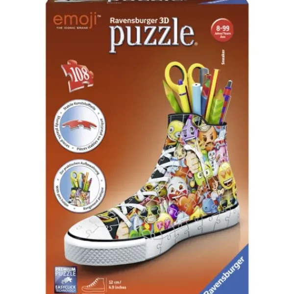 Ravensburger Puzzles 3D<Puzzle 3D - Puzzle 108 Pieces - Sneaker Emoji
