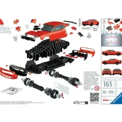 Ravensburger Puzzles 3D<Puzzle 3D Dodge Challenger R/T Scat Pack Widebody