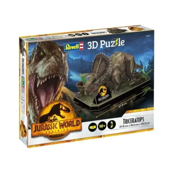 Revell Puzzles 3D<Puzzle 3D Jurassic World Le Monde D'Apres - Triceratops