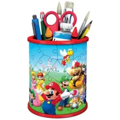 Ravensburger Puzzles 3D<Puzzle 3D Pot A Crayons Super Mario