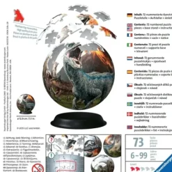 Ravensburger Puzzles 3D<Puzzle 3D Rond - Jurassic World