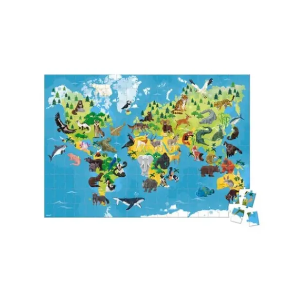Janod Puzzles Enfants De 50 À 249 Pièces<Puzzle Educatif - Les Animaux 200 Pieces