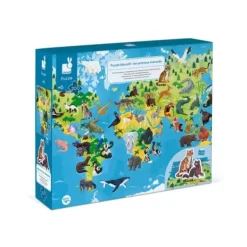 Janod Puzzles Enfants De 50 À 249 Pièces<Puzzle Educatif - Les Animaux 200 Pieces