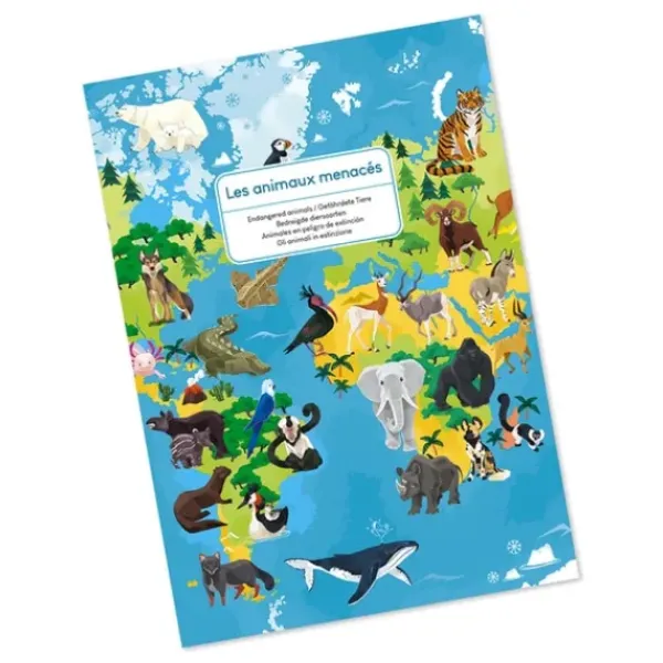 Janod Puzzles Enfants De 50 À 249 Pièces<Puzzle Educatif - Les Animaux 200 Pieces