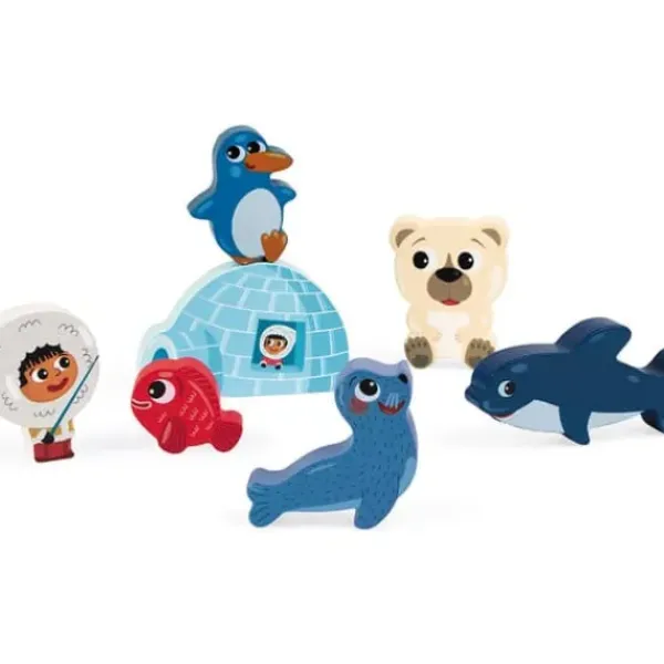 Janod Puzzles Bois<Puzzle En Bois Chunky Arctique 7 Pieces