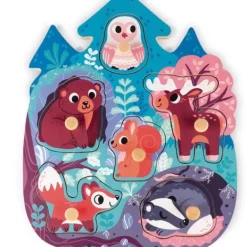 Janod Puzzles Bois<Puzzle En Bois Happy Forest 6 Pieces