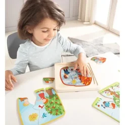 Haba Puzzles Bois<Puzzle En Bois Ma Saison Preferee