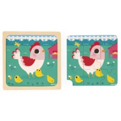 Janod Puzzles Bois<Puzzle En Bois Poulette Henriette
