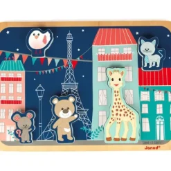 Janod Puzzles Bois<Puzzle En Bois Sophie La Girafe 5 Pieces