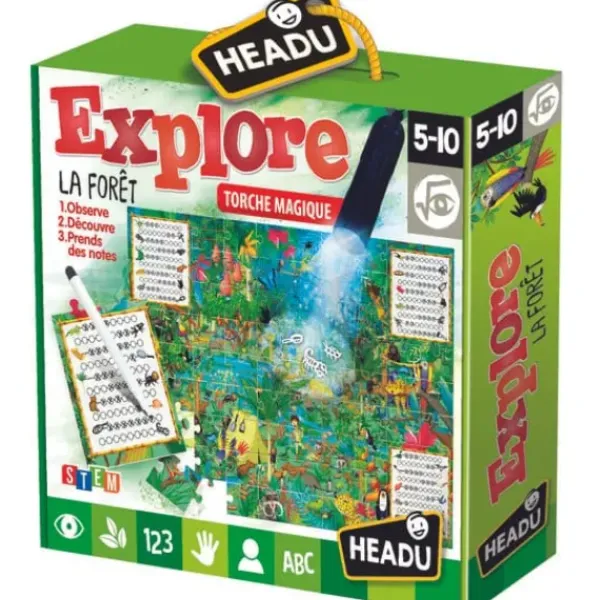 Headu Jouets Stem<Puzzle Explore La Foret