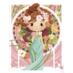 Janod Puzzles Enfants De 50 À 249 Pièces<Puzzle Inspire De Mucha 100 Pieces