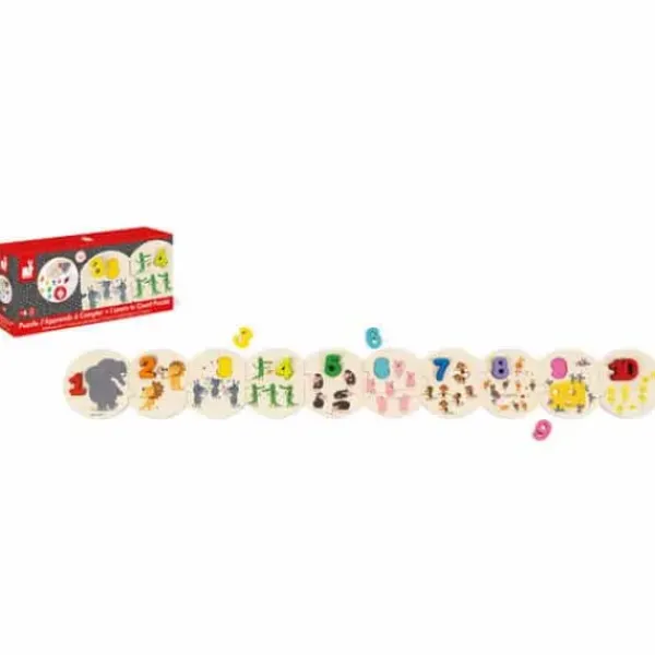 Janod Puzzle Bébé / Enfant<Puzzle J'Apprends A Compter