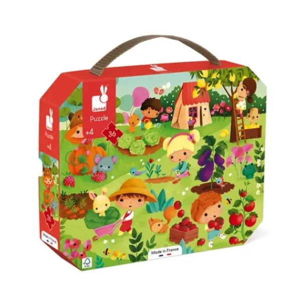 Janod Puzzle Bébé / Enfant<Puzzle Le Potager 36 Pieces
