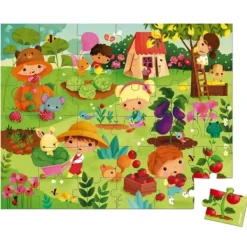 Janod Puzzle Bébé / Enfant<Puzzle Le Potager 36 Pieces