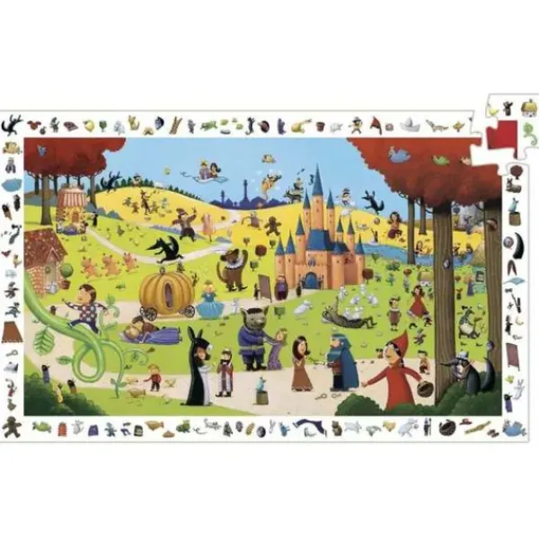 Djeco Puzzles Enfants De 50 À 249 Pièces<Puzzle Observation 54 Pieces Les Contes