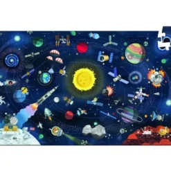 Djeco Puzzles Enfants De 50 À 249 Pièces<Puzzle Observation Espace - 200 Pieces