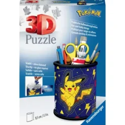 Ravensburger Puzzles 3D<Puzzle Pot A Crayons Pokemon