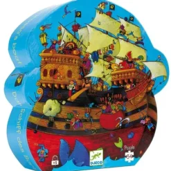 Djeco Puzzles Enfants De 50 À 249 Pièces<Puzzle Silhouette Bateau 54 Pieces