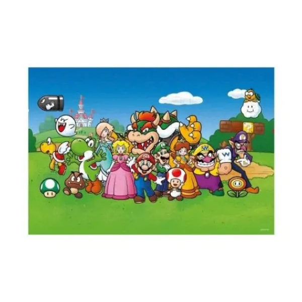 Winning Moves Puzzle 500 À 1000 Pièces<Puzzle Super Mario Et Ses Amis 500 Pieces