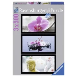 Ravensburger Puzzles Adultes<Puzzle 3X500 Triptyque Ambiance Zen