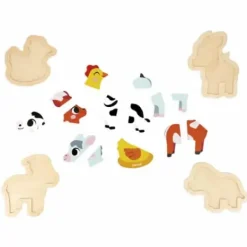 Janod Puzzles Bois<Puzzles Evolutifs Animaux De La Ferme