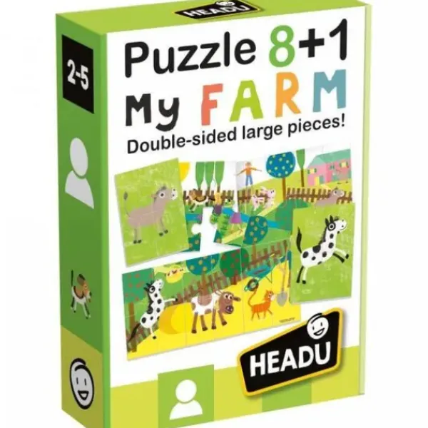 Headu Puzzle Bébé / Enfant<Puzzles Ma Ferme