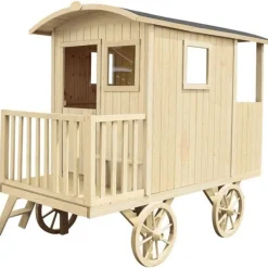 Soulet Cabanes Et Maisonnettes<Roulotte En Bois Carry