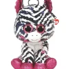 TY Peluches Porte-clés<Sac A Dos Peluche Sequins Zoey Le Zebre 30 Cm